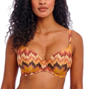 Freya Arizona Wave Underwire Plunge Bikini Top Flerfarvet D 75 Dame