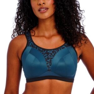 Freya Bh Dynamic Soft Sports Bra Mørk Turkis D 80 Dame