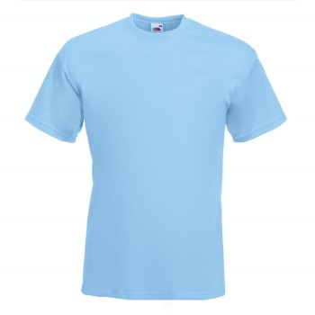 Fruit of the Loom Valueweight Crew Neck T Himmelblå bomuld Medium Herre Fruit of the Loom Valueweight Crew Neck T Himmelblå bomuld Medium Herre