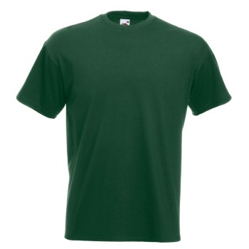Fruit of the Loom Valueweight Crew Neck T Mørkgrøn bomuld Medium Herre Fruit of the Loom Valueweight Crew Neck T Mørkgrøn bomuld Medium Herre