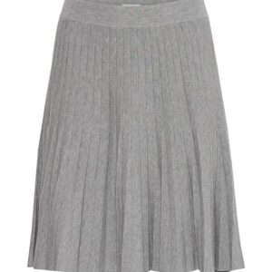 Ichi - Nederdel - IH Ezanora SK - Grey melange