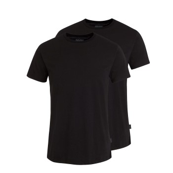 Jockey 2P Cotton Crew Neck T-Shirt Sort bomuld Small Herre Jockey 2P Cotton Crew Neck T-Shirt Sort bomuld Small Herre