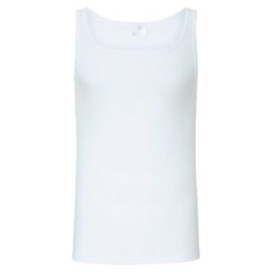 Jockey Cotton A-Shirt Hvid bomuld Small Herre