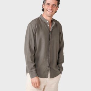 Klitmøller Collective - Simon lyocell shirt - Taupe - S