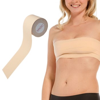 Magic Breast Tape Caffe latte bomuld One Size Dame Magic Breast Tape Caffe latte bomuld One Size Dame