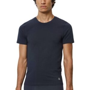 Marc O Polo Men Crew Neck Shirt 2P Marineblå bomuld Small Herre