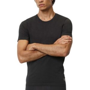 Marc O Polo Men Crew Neck Shirt 2P Sort bomuld Small Herre