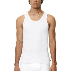 Marc O Polo Men Tank Top 2P Hvid bomuld Small Herre