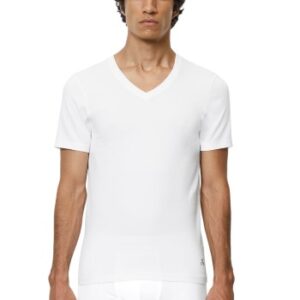 Marc O Polo Men V-Neck Shirts 2P Hvid bomuld Small Herre