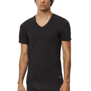 Marc O Polo Men V-Neck Shirts 2P Sort bomuld Small Herre