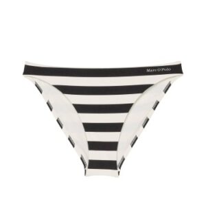 Marc O Polo Stripe Bikini Brief Hvid/Sort Small Dame