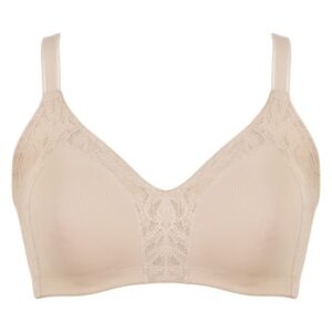 NATURANA Bh Powerlace Minimizer Sidesmoother Soft Bra Beige B 75 Dame