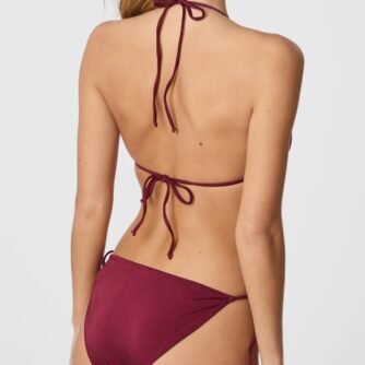 Neo Noir - Badetøj - Skin Shell Bikini Brief - Wine