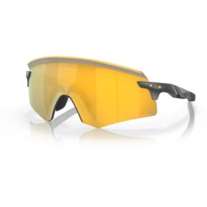 Oakley Encoder Solbriller Matte Carbon (PRIZM 24K) - Unisex, One Size, Perfekt til Løb og Udendørs Aktiviteter
