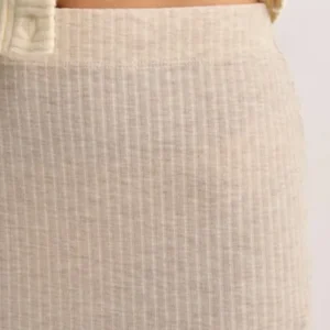 Only - Beige - Onlemma Slit Skirt Jrs Noos