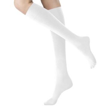 Oroblu Strømpebukser Mi Bas Opaque 50 Knee Socks Hvid nylon One Size Dame Oroblu Strømpebukser Mi Bas Opaque 50 Knee Socks Hvid nylon One Size Dame