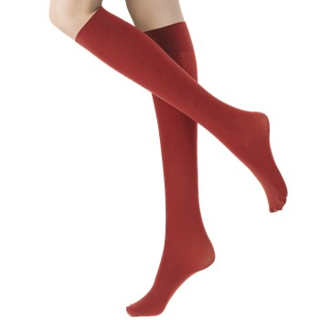 Oroblu Strømpebukser Mi Bas Opaque 50 Knee Socks Rød nylon One Size Dame Oroblu Strømpebukser Mi Bas Opaque 50 Knee Socks Rød nylon One Size Dame