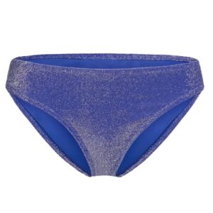 Pieces - Badetøj - PC Bling Bikini Brief Lurex Sww - Bluing/Silver Lur
