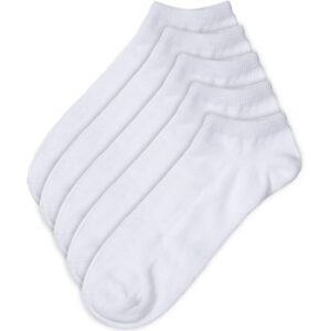 Pierre Robert Strømper 5P Low Cut Socks Hvid Str 41/45