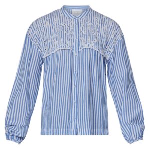 Sisters Point - Skjorte - ILUA-SH1 - White/Blue