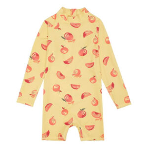 Soft Gallery - Badedragt Fitz Sunsuit - Jojoba AOP Oranges - 6 år