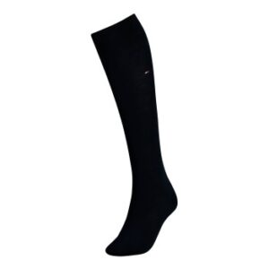 Tommy Hilfiger Strømper Women Cotton Knee High Sock Mørkblå bomuld Str 39/42 Dame