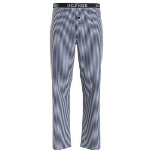 Tommy Hilfiger Woven Lounge Pants Blå/Hvid bomuld Medium Herre