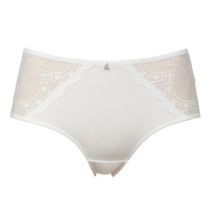 Trofe Brief Midi Trusser Hvid polyamid Small Dame