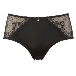 Trofe Brief Midi Trusser Sort polyamid Small Dame