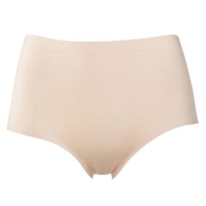 Trofe Core Solids Seamless Midi Brief Trusser Beige One Size Dame