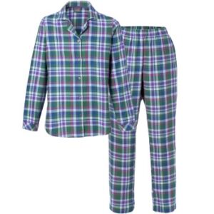 Trofe Flanell Pyjama Rudet bomuld Small Dame