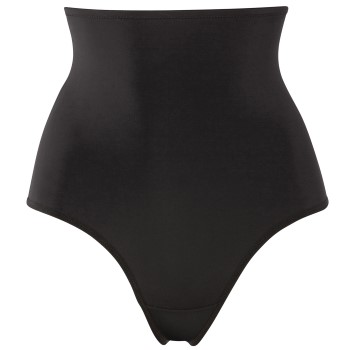 Trofe Shaping High Waist Thong Trusser Sort Small Dame Trofe Shaping High Waist Thong Trusser Sort Small Dame