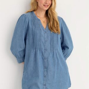 Tunika i denim Eivor