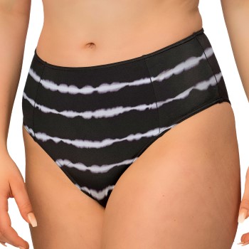 Wiki Swim Tai High Waist Brief Sort/Hvid 38 Dame Wiki Swim Tai High Waist Brief Sort/Hvid 38 Dame