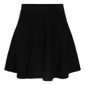 Y.A.S - Nederdel - Fonny Hw Knit Skirt - Black