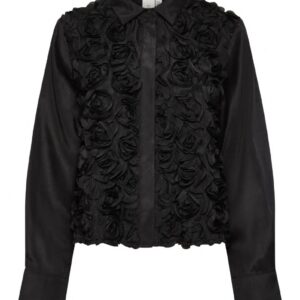 Y.A.S - Skjorte - Yasrosiva Ls Shirt - Black