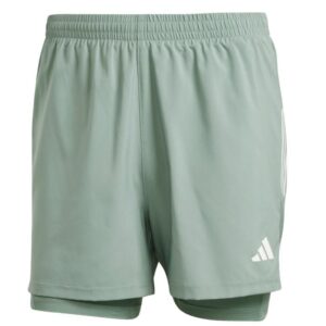 adidas OTR B S 2in1 Shorts Str. XXL Grøn Herre - Komfortable shorts til løb og træning