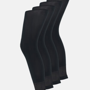 3/4 leggings 4-pak | Mikrofiber 60 denier | Sort