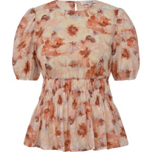 A-View - Bluse - Elena Blouse - Sand/peach