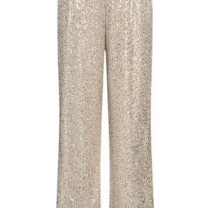 A-View - Bukser - Alexi Sequin Pants - Silver