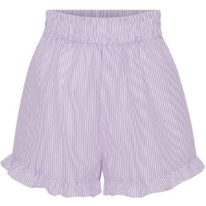 A-View - Shorts - Sonja Shorts - Purple/White