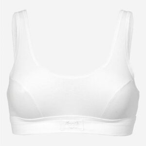 Blød BH-top i bomuld Double Comfort