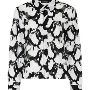 Bruuns Bazaar - Skjorte - Women BellflowerBBFeruze Shirt - Black/White