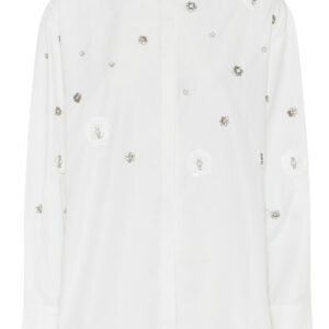 Bruuns Bazaar - Skjorte - Women ChrisoulaBBBeia shirt - Snow White (Levering midt juni)