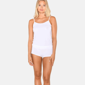 CCDK Modal Strap top, hvid, Størrelse: XS, Dame