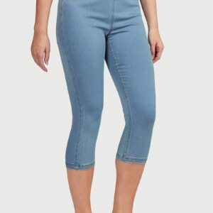 Capri leggings i denim Olga