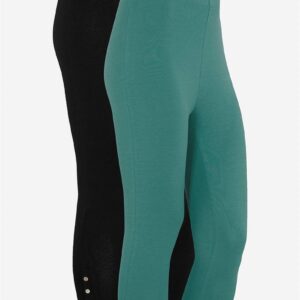 Capri leggings med dejlige knapdetaljer Milly 2-pack