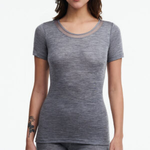 Femilet Juliana t-shirt, grå, Størrelse: 36, Dame