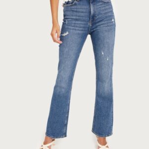 JJXX - Blå - Jxturin Bootcut Hw Jeans C7061 Dnm