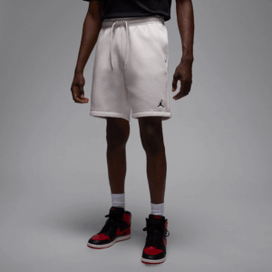 Jordan Brooklyn Fleece-shorts til mænd - hvid